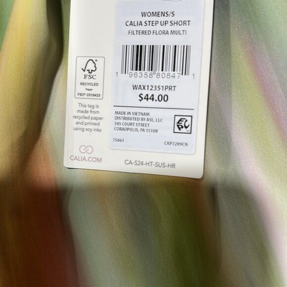 CALIA Women's Mid Rise Infinity Run Short - Picture 9 of 12